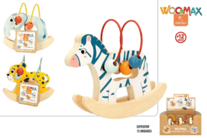 ANIMALES BALANCIN MONTESSORI MADERA SURTIDOS