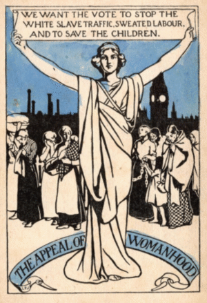 MAGNET WOODEN SUFFRAGETTES - APPEAL