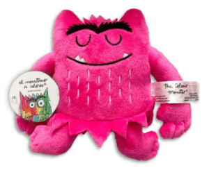 MONSTRUO DE COLORES PELUCHE ROSA (15 CM) AMOR