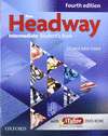 NEW HEADWAY 4TH EDITION INTERMEDIATE. STUDENT'S BOOK AND WORKBOOK WITHOUT KEY PA
