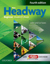 NEW HEADWAY 4TH EDITION BEGINNER. STUDENT'S BOOK AND ITUTOR PACK
