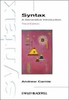 SYNTAX A GENERATIVE INTRODUCTION