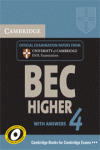 CAMBRIDGE BEC 4 HIGHER SELF-STUDY PACK (STUDENT'S BOOK WITH ANSWERS AND AUDIO CD