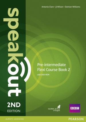 SPEAKOUT PRE-INTERMEDIATE 2ND EDITION FLEXI COURSEBOOK 2 PACK