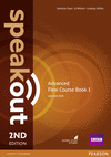 SPEAKOUT ADVANCED 2ND EDITION FLEXI COURSEBOOK 1 PACK