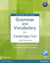 GRAMMAR AND VOCABULARY FOR CAMBRIDGE FIRST .  WITH KEY