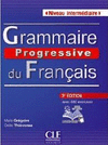 GRAMMAIRE PROGRESSIVE DU FRANÇAIS 3E EDITION ( LIVRE + CD AUDIO )