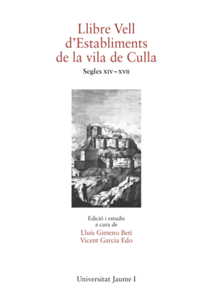 LLIBRE VELL D'ESTABLIMENTS DE LA VILA DE CULLA