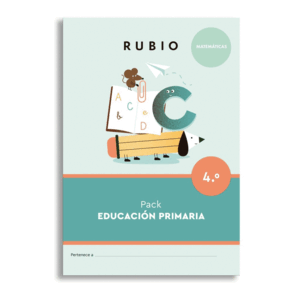 PACK MATEMÁTICAS RUBIO 4.º PRIMARIA (+ 9 AÑOS)
