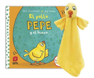 PACK POLLO PEPE Y HUEVO CON MUÑECO