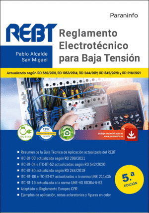 REGLAMENTO ELECTROTÉCNICO PARA BAJA TENSIÓN 5.ª EDICIÓN