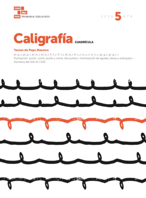CUADERNO CALIGRAFÍA 5 (CUADRÍCULA)