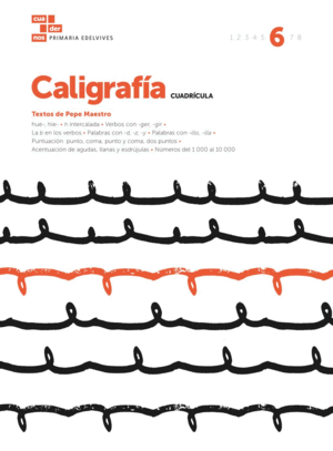 CUADERNO CALIGRAFÍA 6 (CUADRÍCULA)