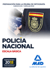 POLICÍA NACIONAL-PREPARACIÓN PARA LA PRUEBA DE ORTOGRAFÍA. EJERCIC