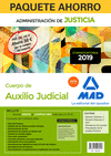 PAQUETE AHORRO AUXILIO JUDICIAL. AHORRA 58  (INCLUYE TEMARIO VOLÚMENES 1 Y 2; TE