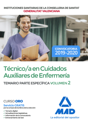 AUXILIAR ENFERMERIA ESP VOL 2 SANITAT VALENCIA