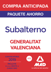 COMPRA ANTICIPADA PAQUETE AHORRO SUBALTERNO DE LA GENERALITAT VALENCIANA. AHORRA