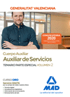 CUERPO AUXILIAR DE LA GENERALITAT VALENCIANA (ESCALA AUXILIAR DE SERVICIOS). TEM