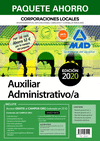 PAQUETE AHORRO AUXILIAR ADMINISTRATIVO DE INSTITUCIONES SANITARIAS DE LA CONSELLERIA DE SANITAT DE LA GENERALITAT VALENCIANA. AHORRA 76  (INCLUYE TEMARIOS COMUNES Y TEST 1 Y 2; TEMARIOS ESPECÍFICOS 1