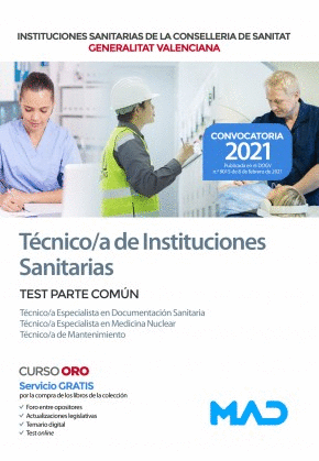 TECNICO INSTITUCIONES SANITARIAS TEST PARTE COMUN. TECNICO ESPECIALISTA DOCUMENT