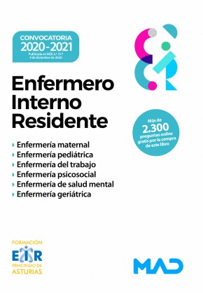 ENFERMERO INTERNO RESIDENTE 2020-2021