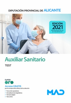 TEST AUXILIAR SANITARIO DIPUTACIÓN ALICANTE