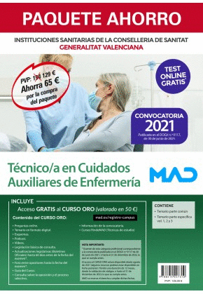 TÉCNICO/A EN CUIDADOS AUXILIARES DE ENFERMERÍA