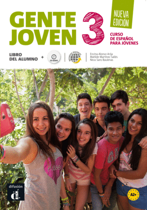 GENTE JOVEN NUEVA EDICIÓN 3 LIBRO DEL ALUMNO + CD