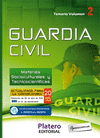 GUARDIA CIVIL ESCALA DE CABOS Y GUARDIAS. TEMARIO 2 MATERIAS SOCIOCULTURALES Y TECNICOCIENTÍFICAS