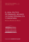 IDEAL POLITICO DE EMMANUEL MOUNIER: LA CIUDAD PERS