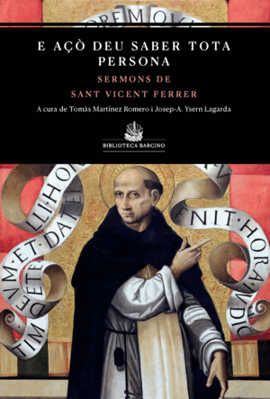 AÇO DEU SABER TOTA PERSONA ANTOLOGÍA DELS SERMONS SANT VICENT FERRER
