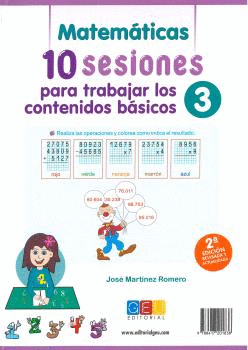 10 SESIONES PARA TRABAJAR LOS CONTENIDOS BÁSICOS. CUADERNO 3