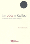 DE JOB A KAFKA SENTIDO DE NUESTRO TIEMPO