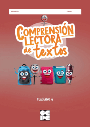 COMPRENSIÓN LECTORA DE TEXTOS 6