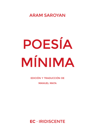 POESÍA MÍNIMA