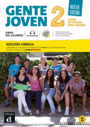 GENTE JOVEN NE 2 ED. HÍBRIDA L. DEL ALUMNO