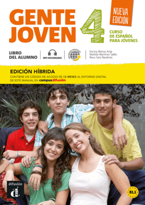 GENTE JOVEN NE 4 ED. HÍBRIDA L. DEL ALUMNO