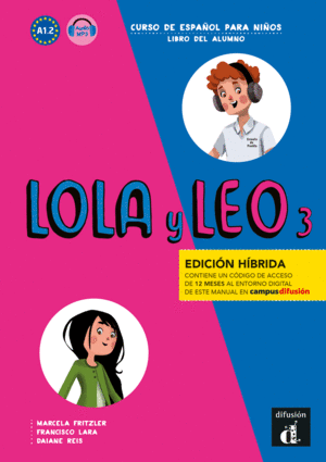 LOLA Y LEO 3 ED. HIBRIDA L. DEL ALUMNO
