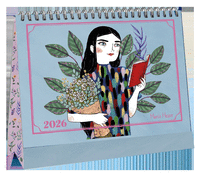 CALENDARIO DE MESA 2026 MARÍA HESSE