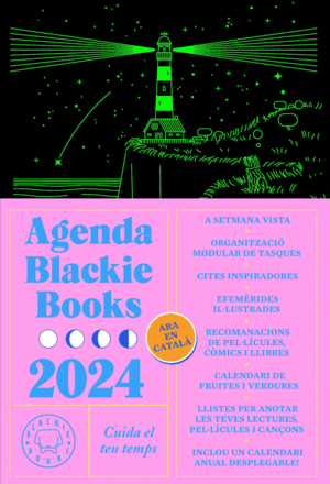 AGENDA BLACKIE BOOKS 2024. EN CATALÀ