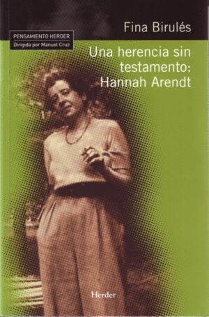 HERENCIA SIN TESTAMENTO: HANNAH ARENDR
