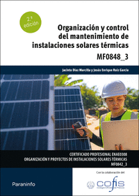 ORGANIZACIÓN Y CONTROL DEL MANTENIMIENTO DE INSTALACIONES SOLARES TÉRMICAS