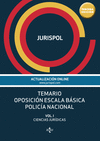 POLICÍA NACIONAL TEMARIO VOL I ESCALA BASICA