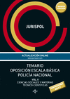 TEMARIO OPOSICIÓN ESCALA BÁSICA POLICÍA NACIONAL. II