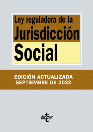 LEY REGULADORA DE LA JURISDICCIÓN SOCIAL