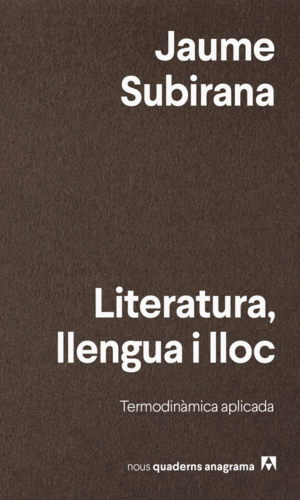 LITERATURA, LLENGUA I LLOC