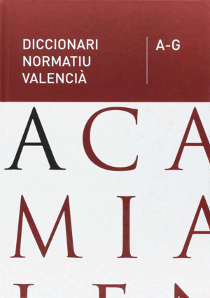 DICCIONARI NORMATIU VALENCIA