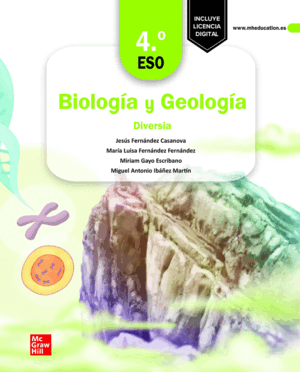 BIOLOGÍA Y GEOLOGÍA 4.º ESO - DIVERSIA