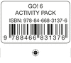 GO! 6 ACTIVITY PACK