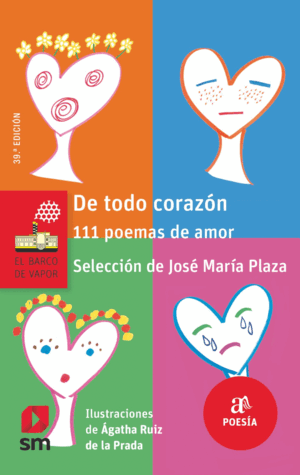 BVR.115 DE TODO CORAZON 111 POEMAS DE A